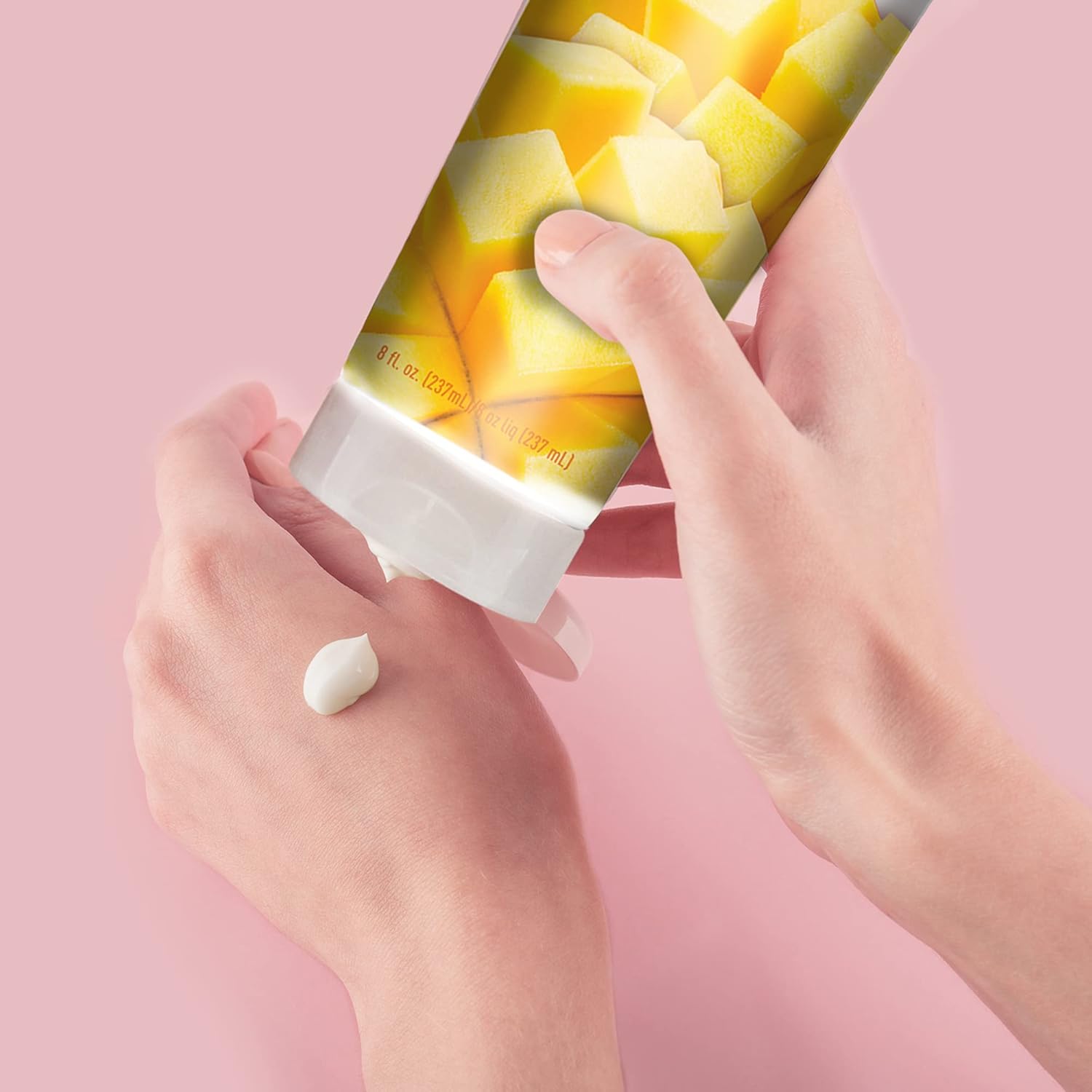 Desert Essence, Island Mango Hand & Body Lotion 8 Fl. Oz. - Gluten Free - Vegan - Cruelty Free - Mango Seed Butter, Passion Flower & Organic Shea Butter - Luscious & Rich - Tropical Island Scent : Health & Household