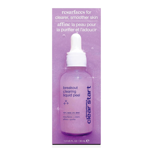 Dermalogica Clear Start Breakout Clearing Liquid Peel (1 Fl Oz) Clears, Brightens & Smoothes Breakout Prone Skin