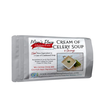 Mom’s Place Gluten Free & Dairy Free Cream of Celery Soup Mix, Equal to 2 Cans of Condensed Soup 2.4 oz