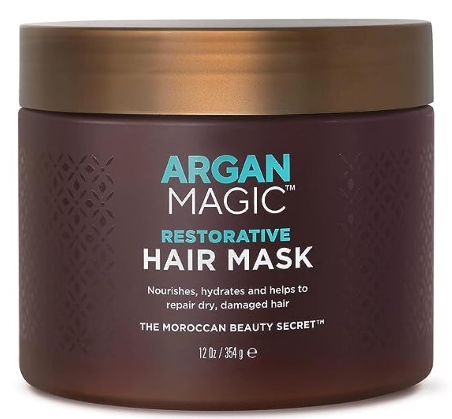 Argan Magic Restorative Hair Mask - Protein Rich Conditioning Hair Mask That Hydrates, Restores And Repairs Damaged Hair | Made In Usa, Paraben Free, Cruelty Free (24 Oz)