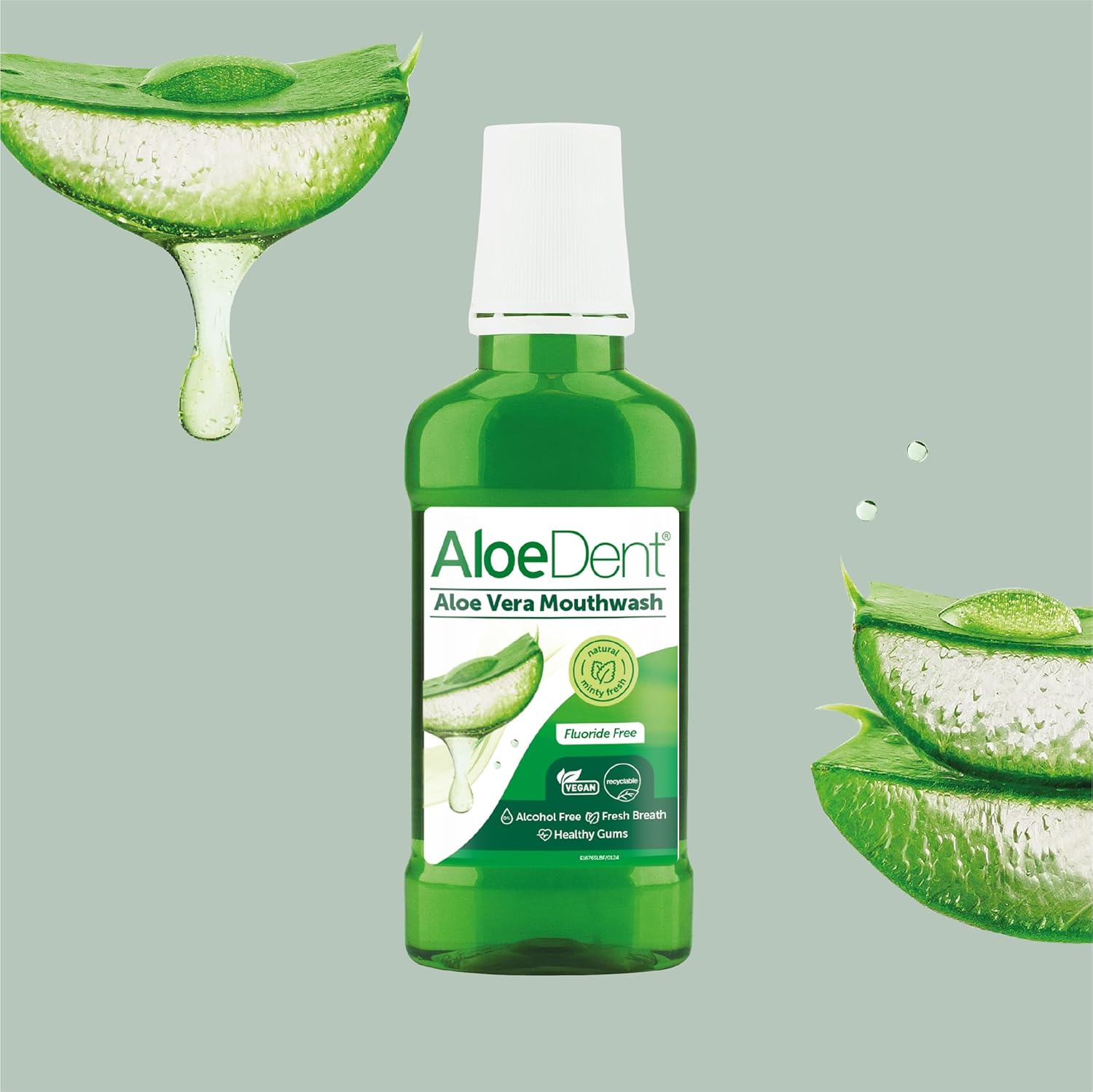 Optima AloeDent, Aloe Vera Mouthwash Fluoride Free, Natural Action, Vegan, Cruelty Free, SLS Free, Alcohol Free, Healthy Gums, 250 ml : Amazon.co.uk: Health & Personal Care
