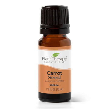 Plant Therapy Carrot Seed Essential Oil 100% Pure, Undiluted, Natural Aromatherapy, Therapeutic Grade 10 Ml (1/3 Oz)