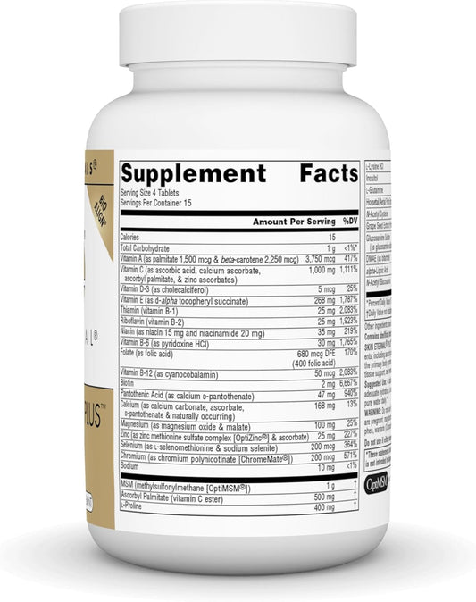 Source Naturals Skin Eternal Plus, With C Ester, Dmae, & Lipoic Acid - 60 Tablets