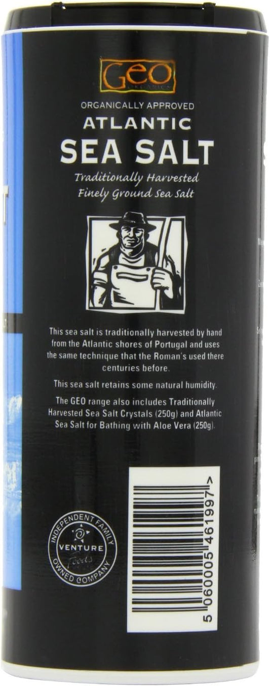Geo Organics Atlantic Sea Salt Shaker 500G (Pack Of 1)
