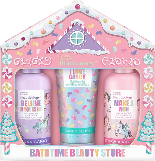 Baylis & Harding Beauticology Cosmic Unicorn Beauty Bag Gift Set - Vegan Friendly