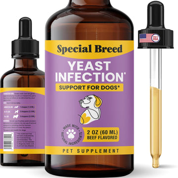 Special Breed Yeast Infection Treatment For Dogs - Soothing Itch Relief, Ear Infection Treatment, Reduces Irritation & Inflammation, 2 Oz