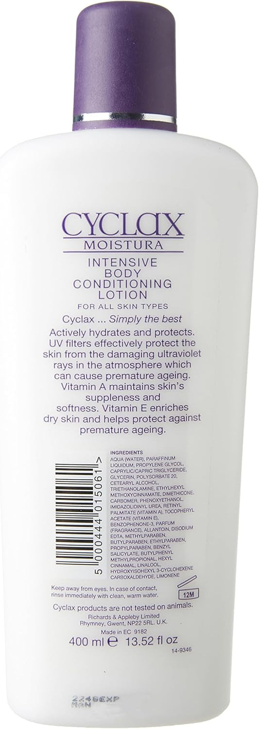 Cyclax Moistura Skin Conditioning Lotion Dry Skin 400Ml