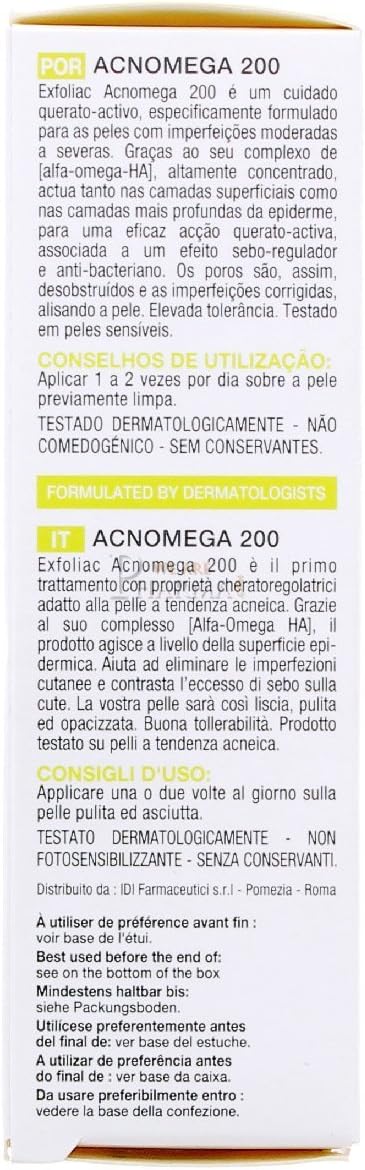 Noreva Exfoliac Acnoméga 200 30Ml