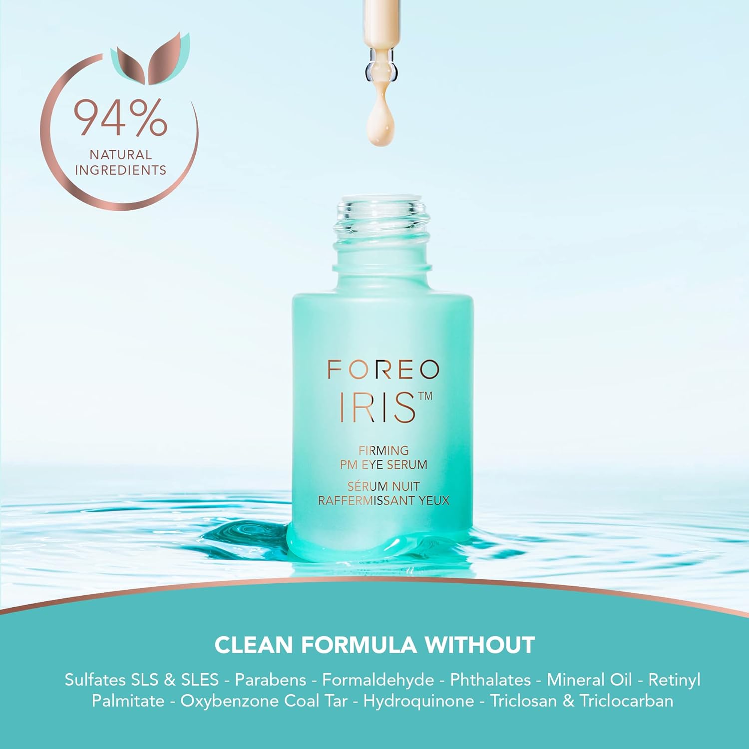 FOREO IRIS Firming Eye Serum - Retinol Serum- Mushroom Extract - Bakuchiol - Eye Cream for Dark Circles and Puffy Eyes - Dark Circles Under Eye Treatment - Travel size - 15ml : Amazon.co.uk: Beauty