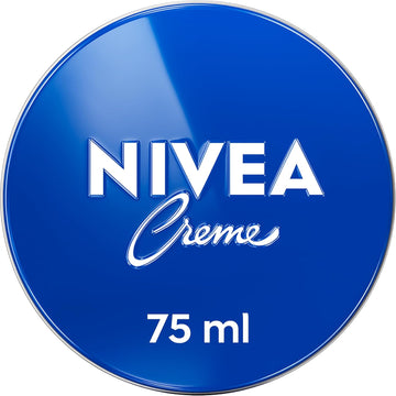 Nivea Creme Tin (75Ml), Moisturising Cream Provides Intensive Protective Care For Soft And Supple Skin, Ideal For Daily Use As A Face, Hand, Or Body Cream