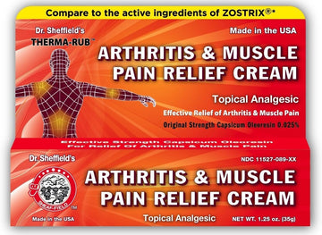 Dr. Sheffields Arthritis & Muscle Pain Relief, Therma Rub : Health & Household