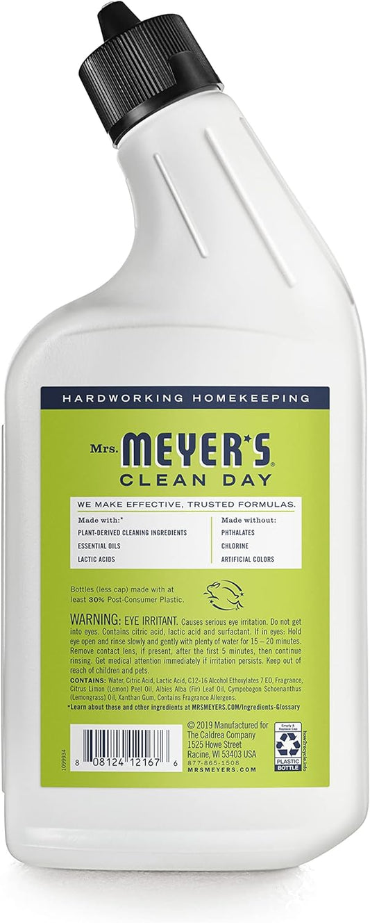 Mrs. Meyer'S Clean Day Liquid Toilet Bowl Cleaner, Stain Removing, Lemon Verbena, 24 Oz