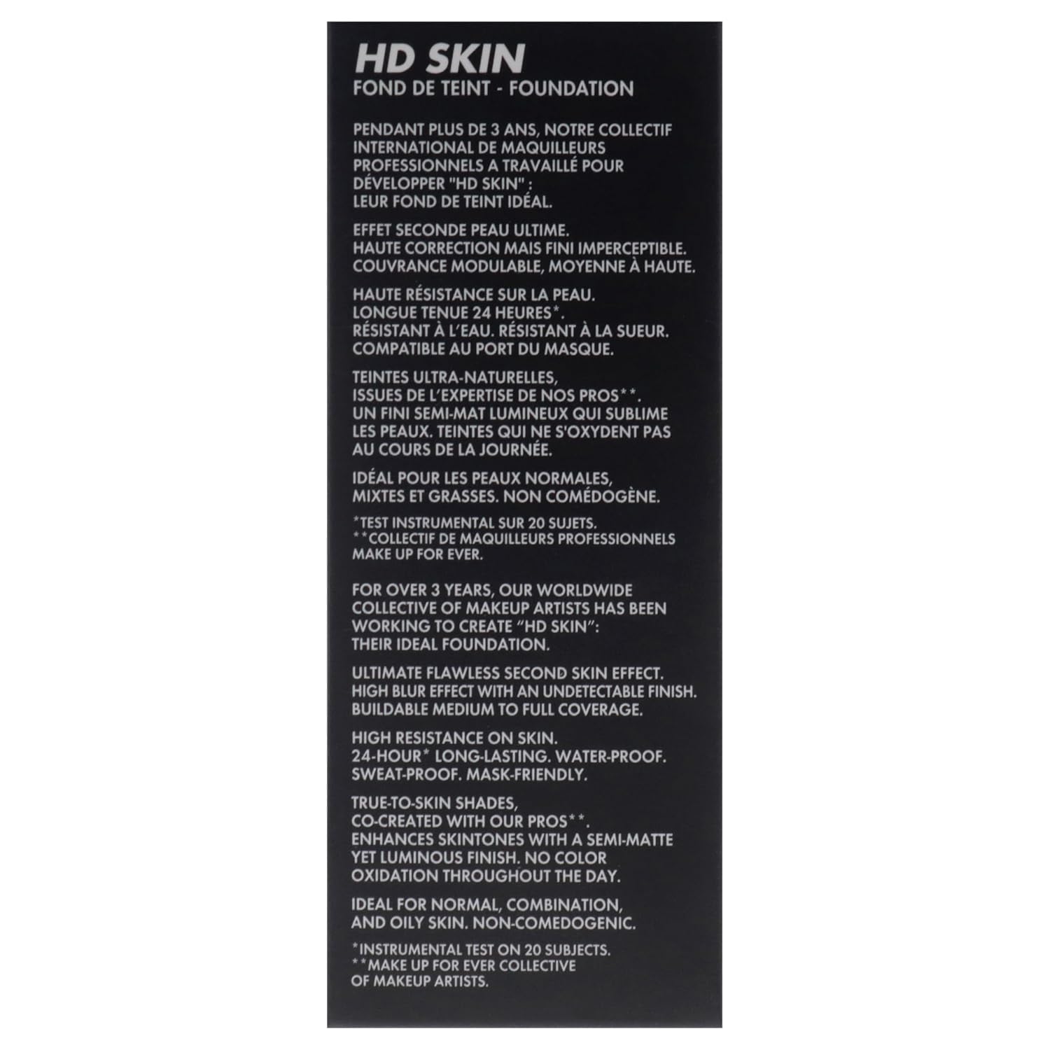 Hd Skin Undetectable Longwear Foundation - 2Y30 By Make Up For Ever For Women - 1 Oz Foundation : Beauty & Personal Care