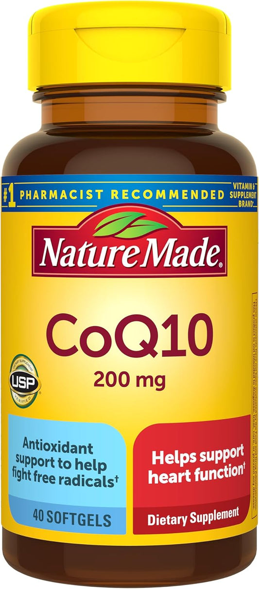 Coq10 200 Mg Softgels 40