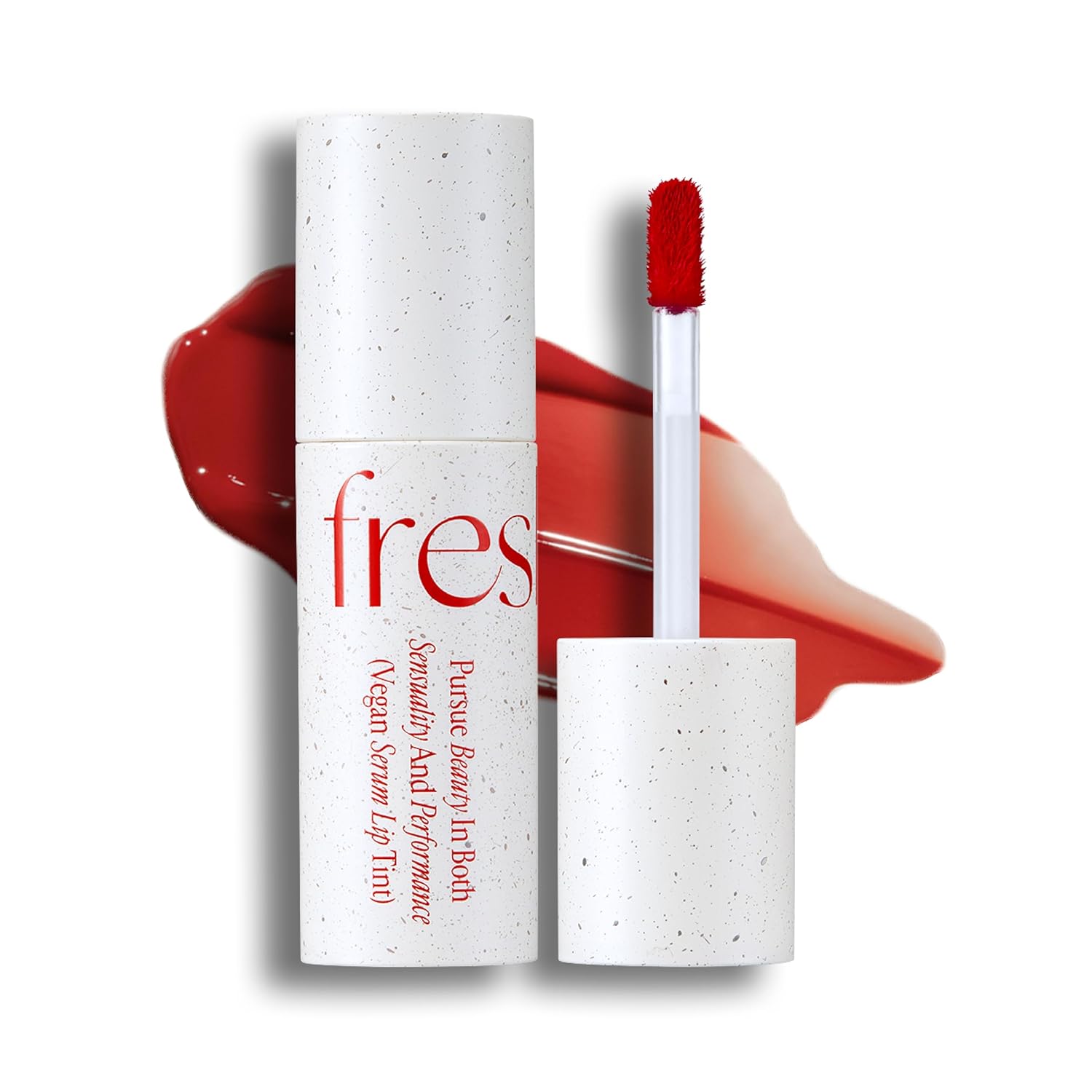 Vegan Serum Lip Tint (05 Rough, 0.21Oz) - Long-Lasting Moisturizing Formula, Lightweight Lip Stain. Korean Makeup Skin Care. Luminous, Hydrated Lips