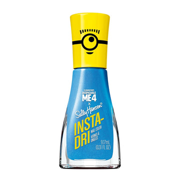 Sally Hansen Insta-Dri® X Despicable Me, Blue Over All, Quick Dry, Long Lasting, Streak-Free Shine, Blue Nail Polish