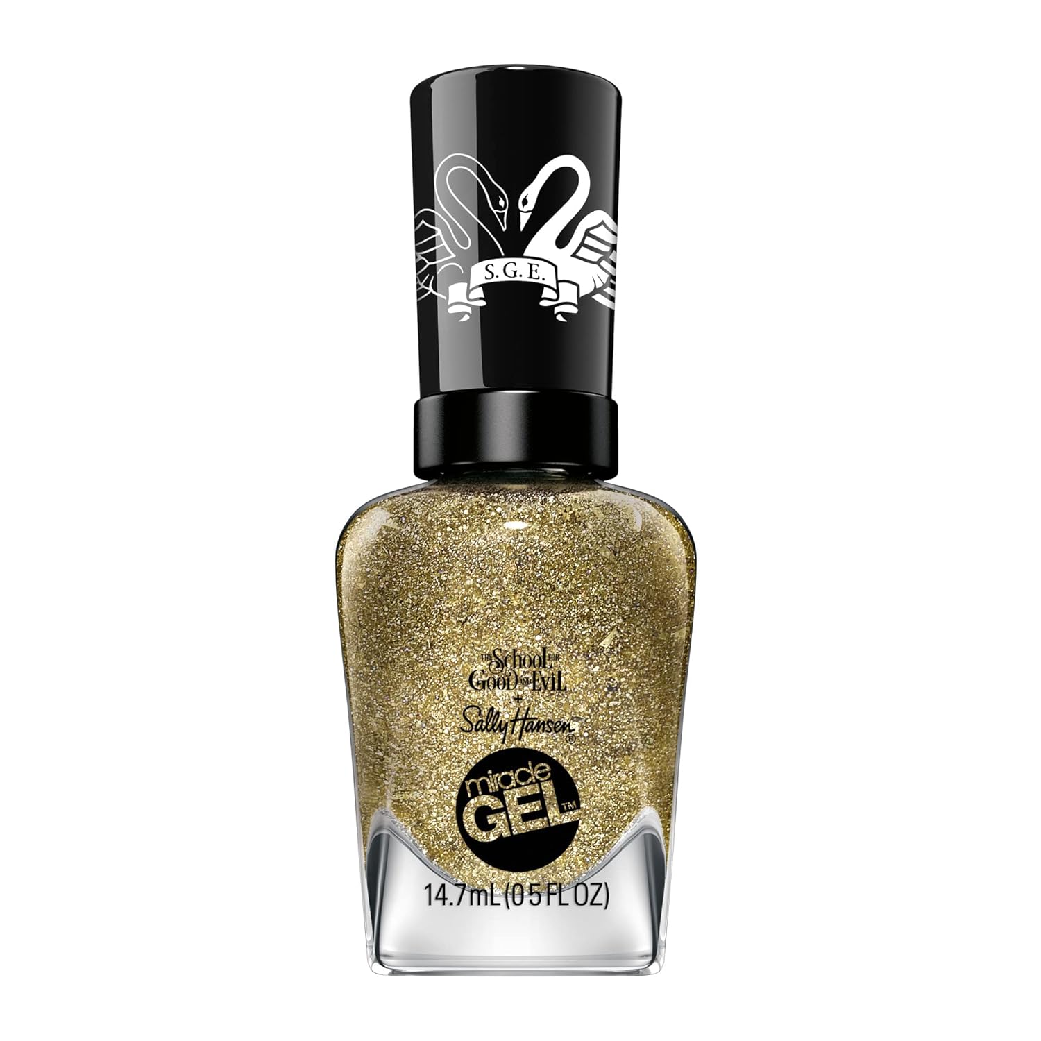 Sally Hansen Miracle Gel X The School For Good And Evil Collection - Can'T Settle, Won'T Settle - 0.5 Fl Oz