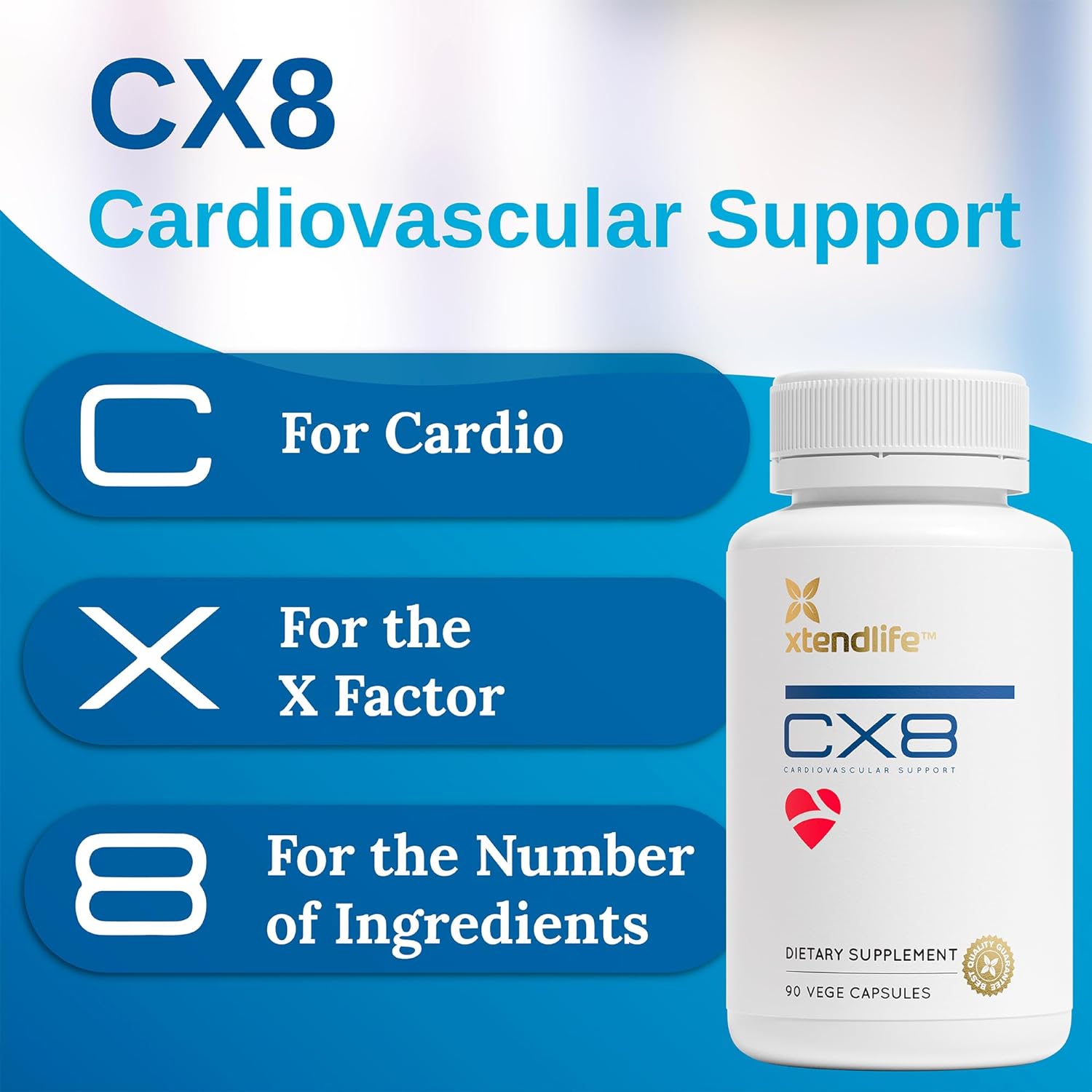Xtendlife Xtend-Quinol - Natural Coq10 Ubiquinol And Gg (Geranylgeraniol) Supplement For Coenzyme Q10 Production, Heart Health, Cellular Energy, And Aging Health - 2 Month Supply