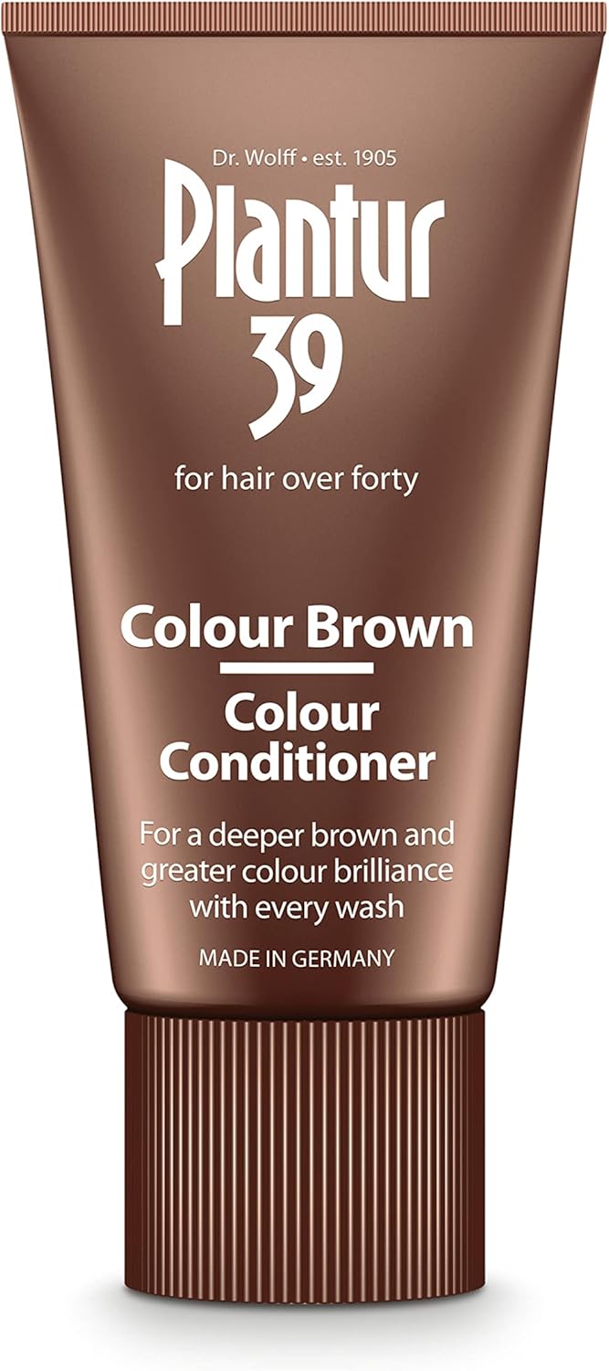 Plantur 39 Caffeine Brown Conditioner Brunette Hair 150Ml | Conceal Hairline Prevents And Reduces Hair Loss | Unique Formula Supports Hair Growth