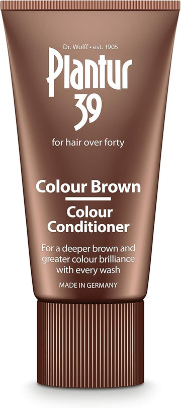 Plantur 39 Caffeine Brown Conditioner Brunette Hair 150Ml | Conceal Hairline Prevents And Reduces Hair Loss | Unique Formula Supports Hair Growth