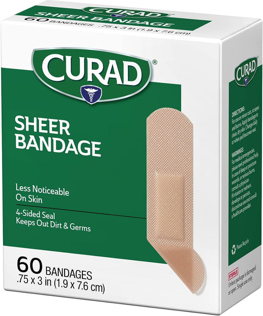 Curad Sheer Assorted Sizes (Pack Of 4)