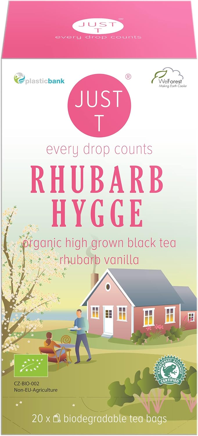 Just T - Baby It´S Cold Outside Double Chamber Tea Bag (20 Pcs) | Organic Black Tea – Mixed With Cloves, Orange And Cinnamon | Biodegradable Organic Tea Bags | 436187