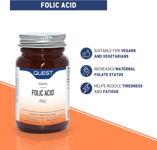 Folic Acid 400Mcg - 90 Tablets