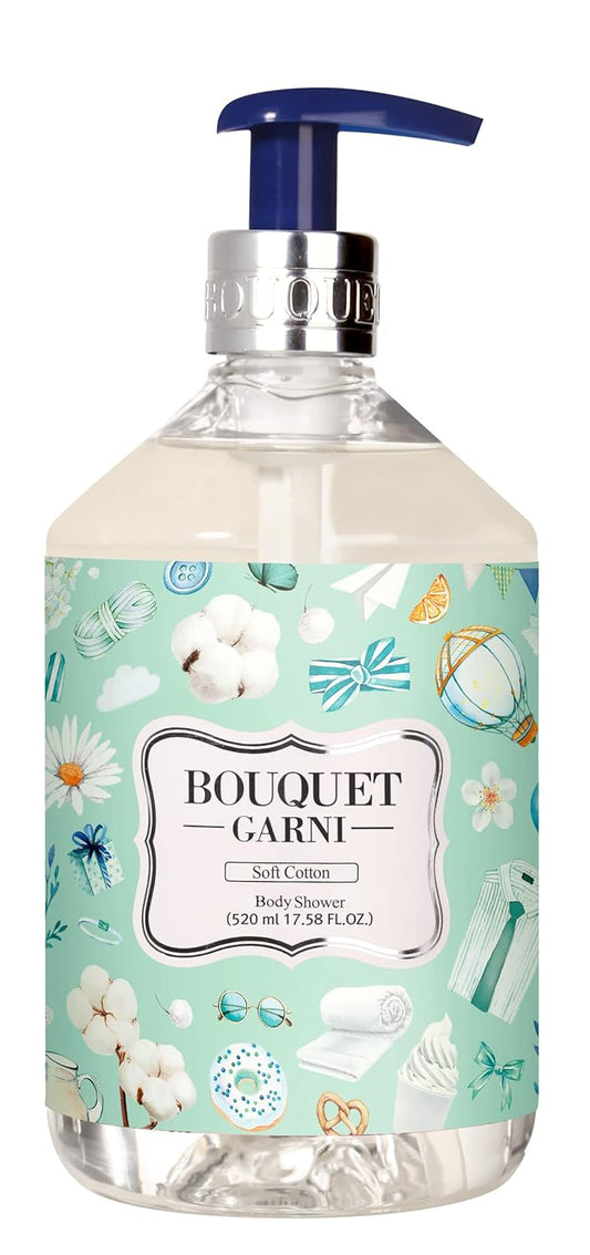 Bouquet Garni Body Shower Variation (16.9 Fl.Oz, Soft Cotton)