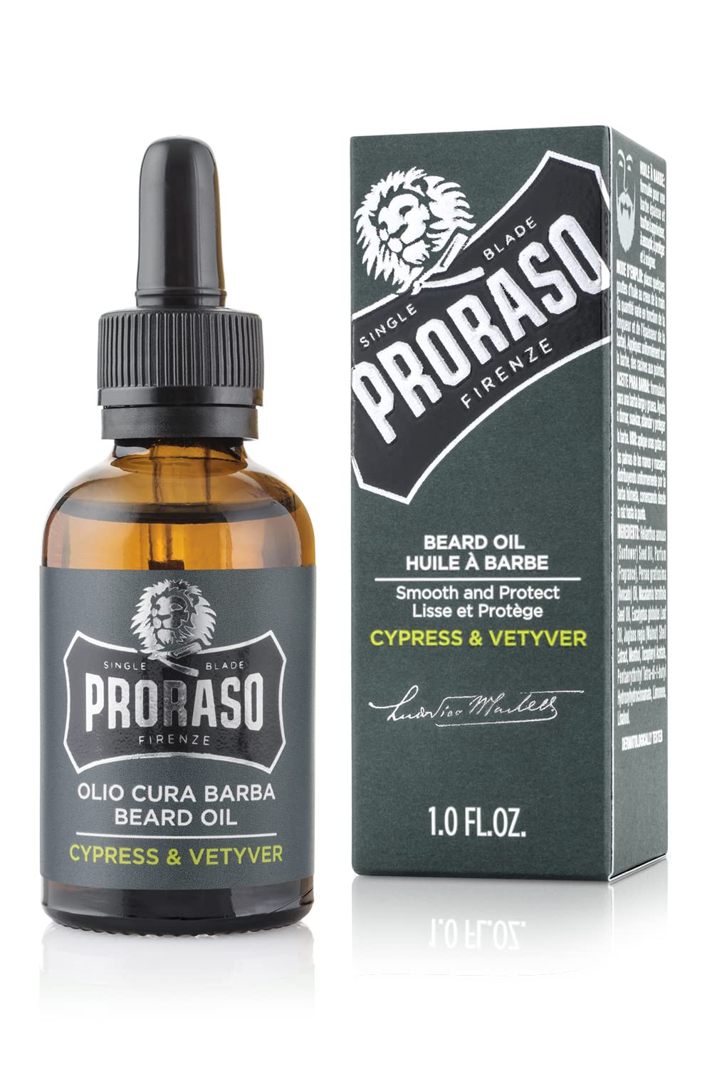 Proraso Beard Oil for Men to Tame, Smooth and Condition Beard Hair
