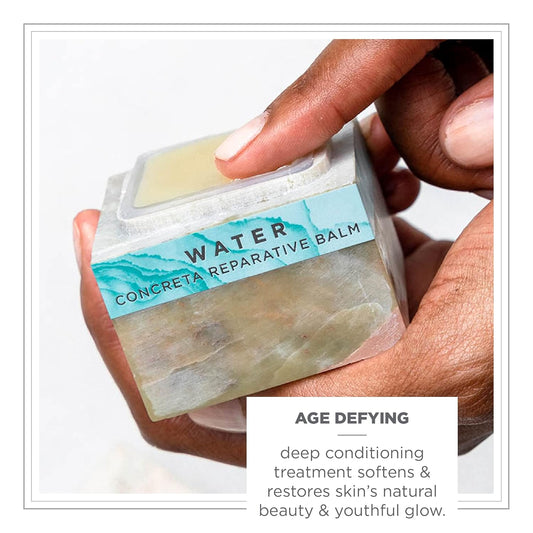 Zents Concreta Firming Repair Balm & Solid Parfum (Anjou Fragrance) | Moisturizing Shea Butter & Coconut Oil For Skin | 1.25 Fl Oz