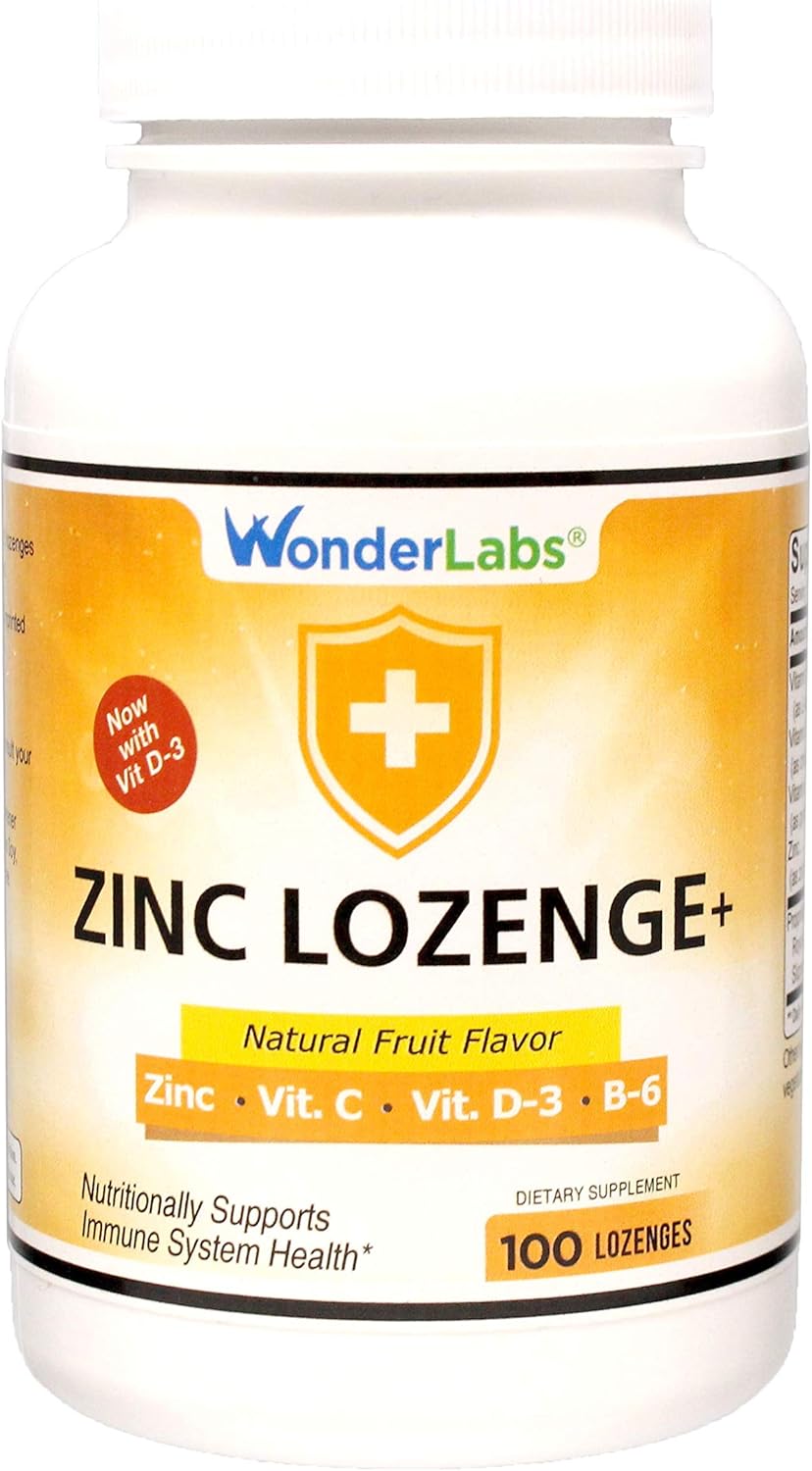 Zinc Lozenges With Vitamin C - Fruit Flavored, Healthy Immune Support Lozenges With 25Mg Of Zinc Supplement Per Lozenge + 30Mg Of Vitamin C - 100 Lozenges