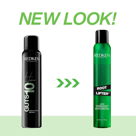 Redken Root Lifter Volumizing Spray Foam | For All Hair Types | Provides Body, Volume & Anti-Frizz Protection | Medium Control