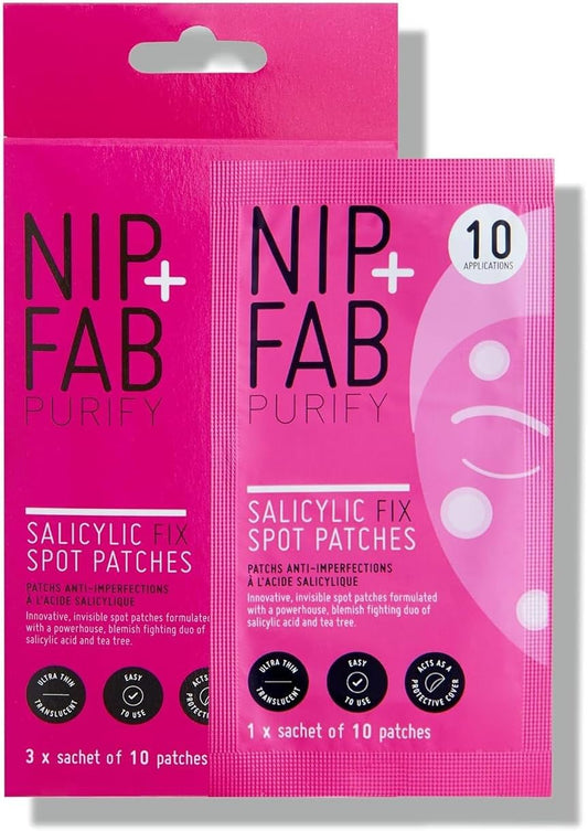 Nip + Fab Salicylic Acid Fix Sheet Mask For Face With Salicylic Acid, Hyaluronic Acid, Lotus Flower Bha Facial Mask, 24Ml (Pack Of 2)