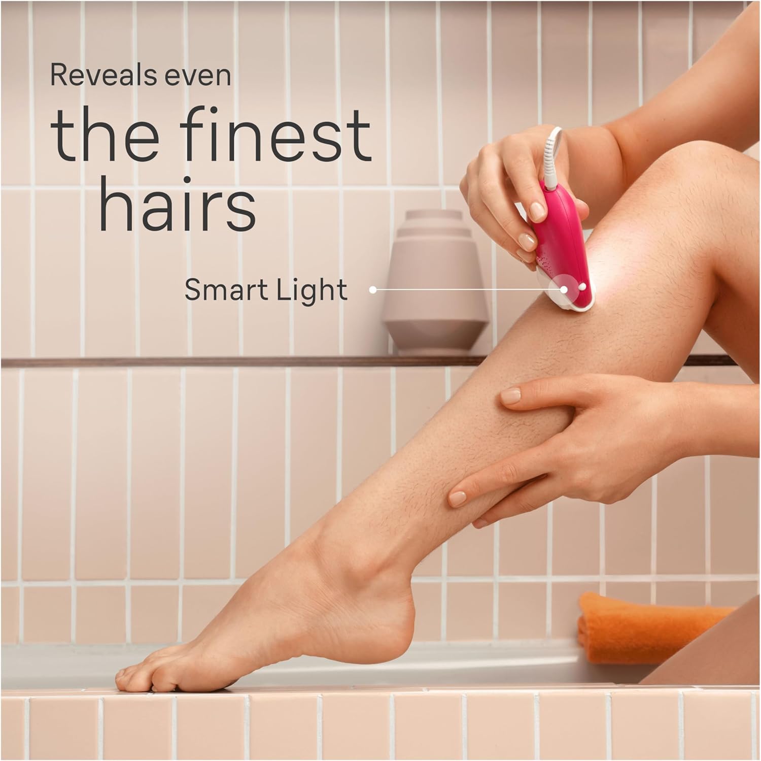 Braun Silk-épil 3, Corded Epilator for Hair Removal, Weeks of Smooth Skin, with Lady Shaver Head & Trimmer Comb, 3-031, Pink : Amazon.co.uk: Health & Personal Care