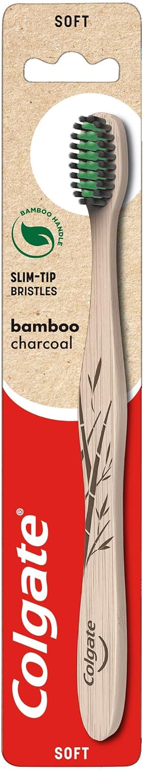 Colgate Bamboo Charcoal Soft Toothbrush Pack Of 1