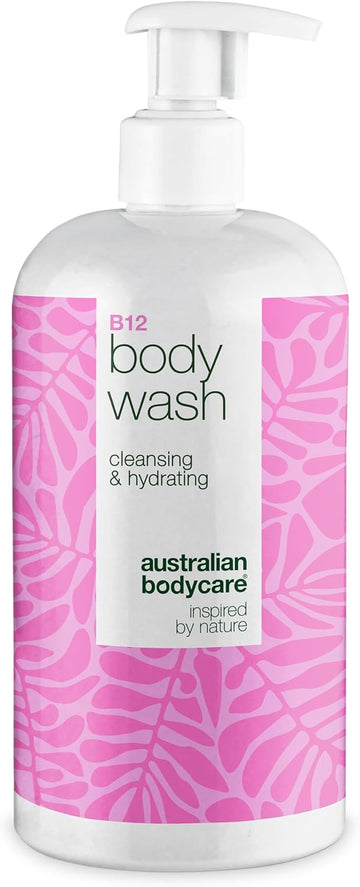 B12 Body Wash – Moisturizing Body Wash For Dry & Itchy Skin | Deeply Cleanses & Hydrates | Enriched With B12 Vitamin, Zinc Pca & Allantoin | Daily Use