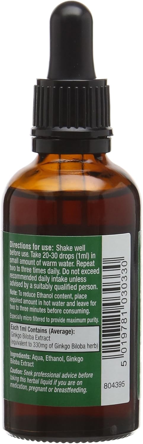 Healthaid Ginkgo Biloba 50Ml Liquid