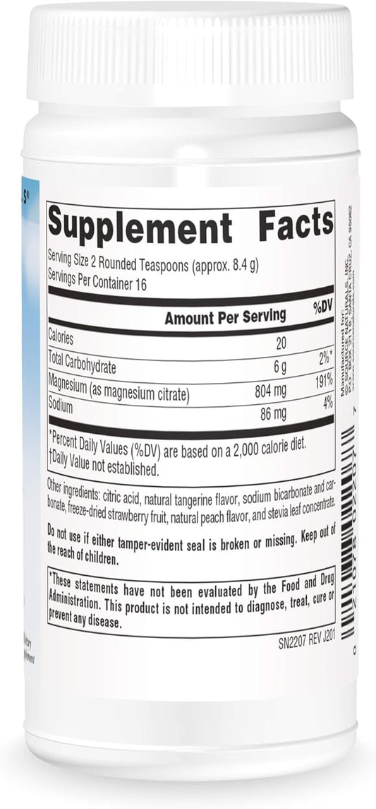 Source Naturals Serene Science Magnesium Serene, Peaceful Body*, Tangerine Flavored - 5 Ounce Powder