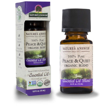 Nature's Answer 100% Pure Organic Essential Oil Blend, 0.5-, Peace/Calming Relax