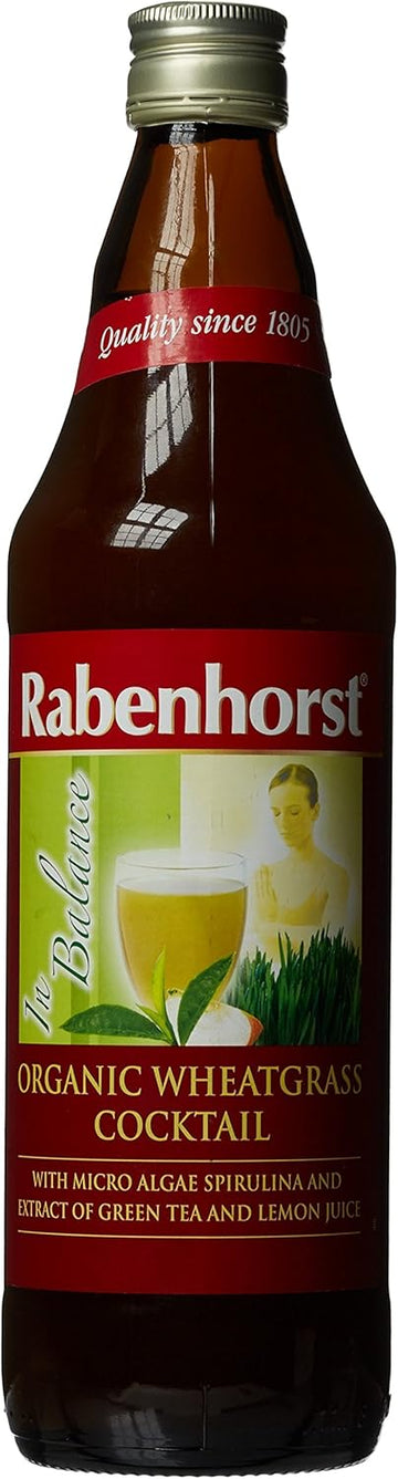 Rabenhorst Organic Wheat Grass Cocktail, 750Ml