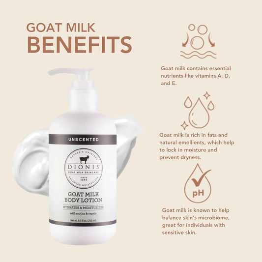 Dionis Goat Milk Hydrating Skincare Scented Cream, Rich & Creamy Daily Moisturizing Caramel Pumpkin Spice Body Lotion For Dry Skin, Made In The Usa, Cruelty-Free & Paraben-Free, 8.5 Oz Bottle
