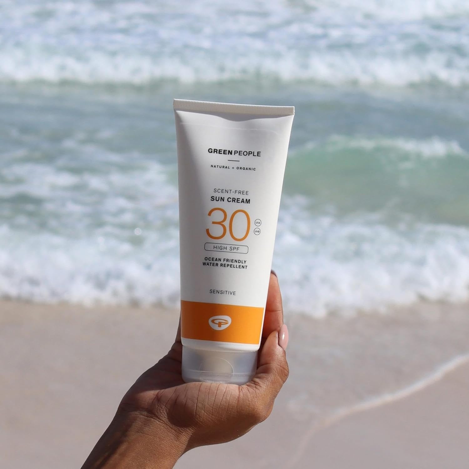 Green People Scent Free Sun Cream SPF30 - Natural Sunscreen for Face & Body - Suitable for Sensitive Skin - Non Comedogenic, Reef Safe, 200ml : Amazon.co.uk: Beauty