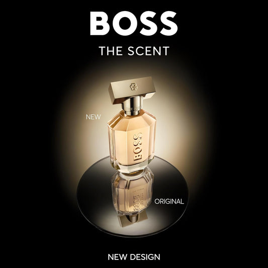 Boss The Scent - Eau De Parfum For Her - Ambery Fragrance With Notes Of Honeyed Peach, Osmanthus Flower And Roasted Cocoa - High Longevity - 30Ml