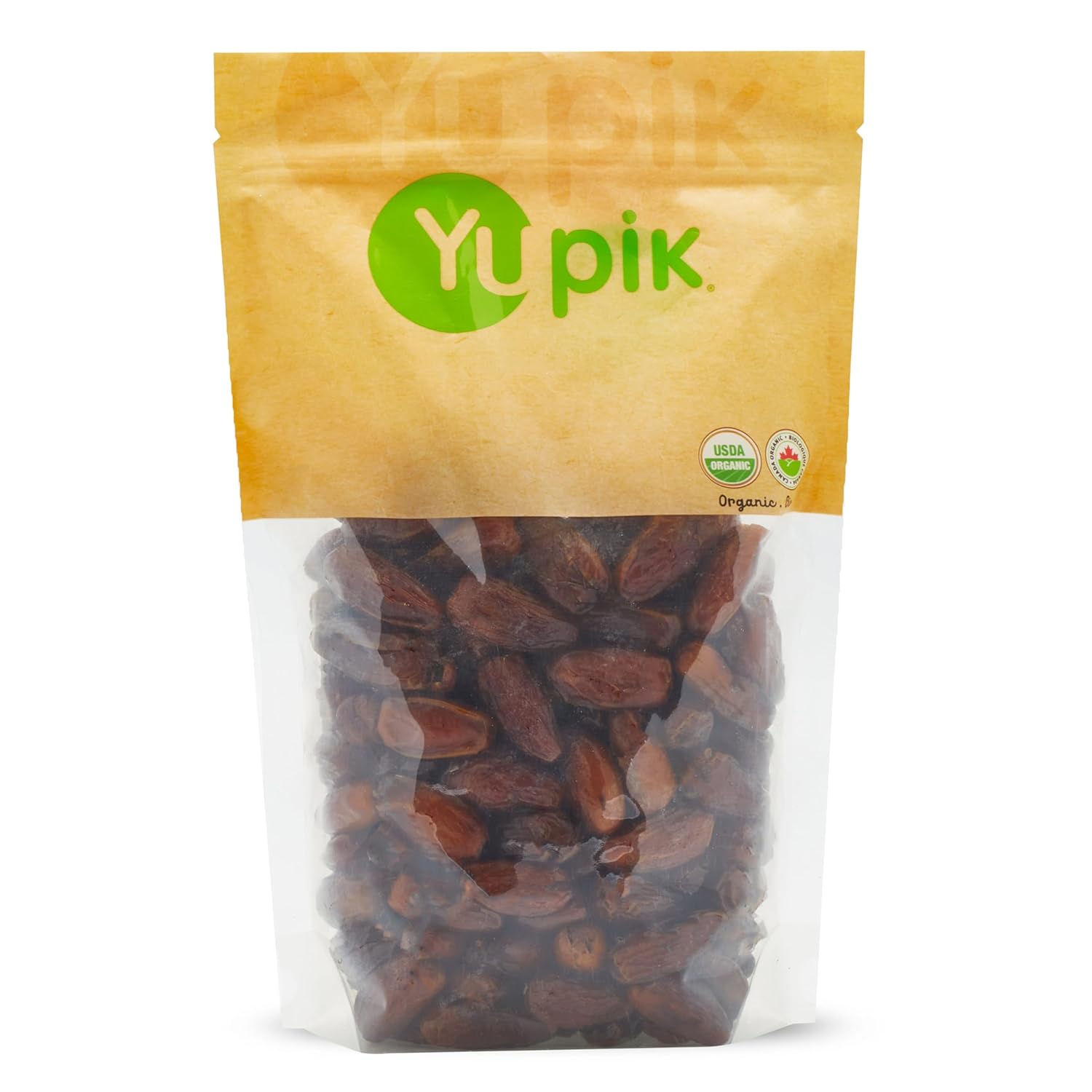 Yupik Organic Pitted Dates, 2.2 lb, Pack of 1