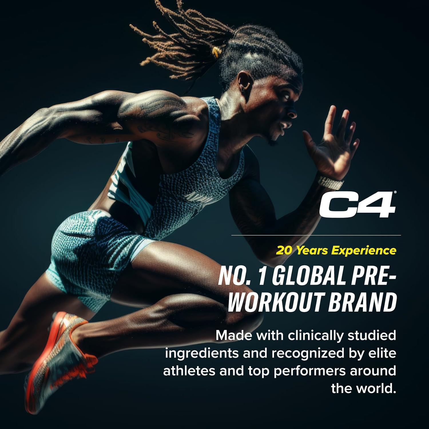 C4 Sport Pre Workout Powder ICY Blue Raspberry 30 Servings | Zero Sugar Pre Workout with Creatine Monohydrate 3.409g, Beta Alanine 1g, L Citrulline 0.55g, Caffeine 135g | Informed Sport Certified : Amazon.co.uk: Health & Personal Care