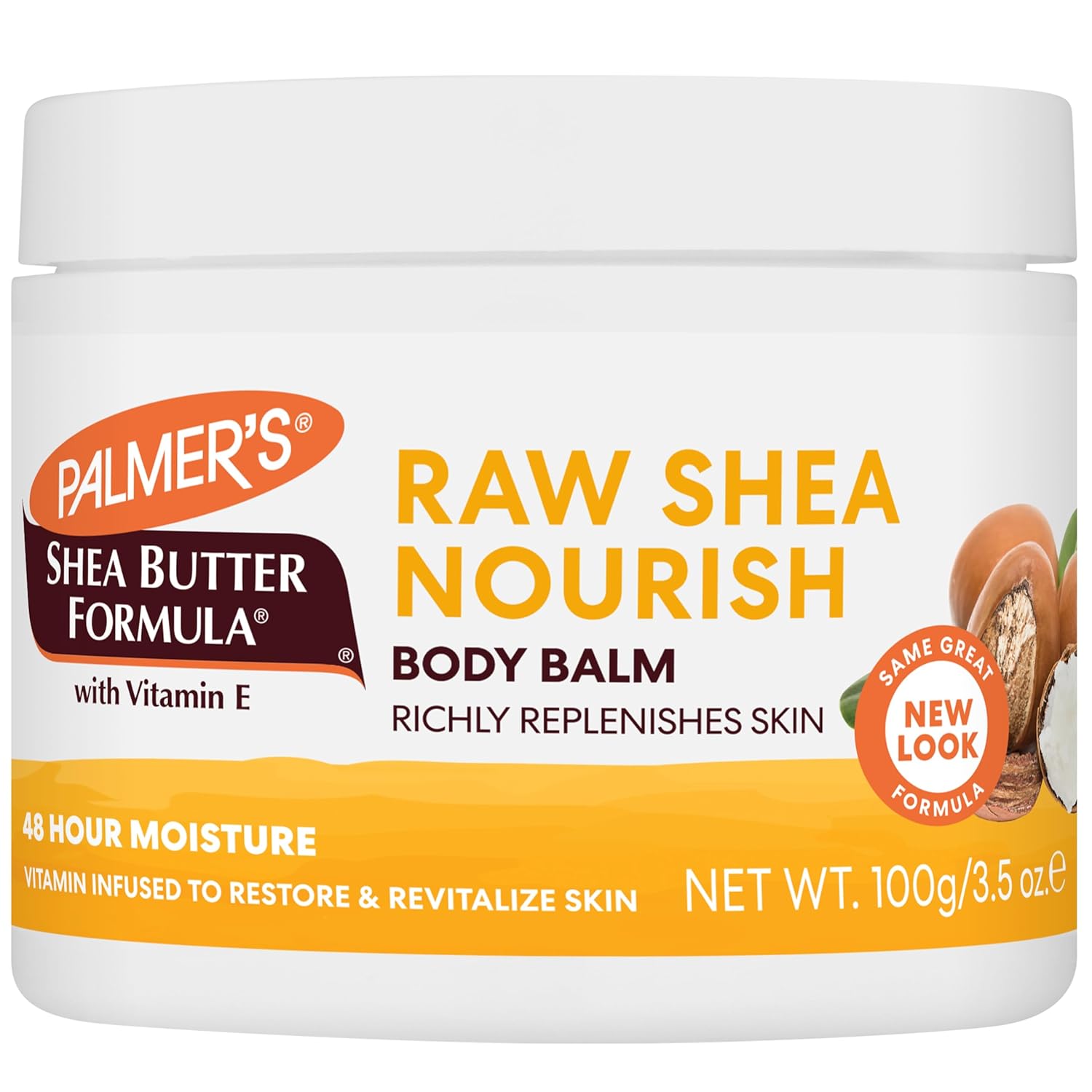 Palmer's Shea Formula Raw Shea Balm with Vitamin E, 3.5 Ounces