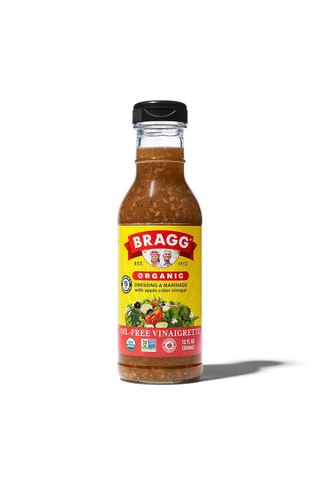 Bragg Organic Salad Dressing And Marinade, 12 Oz (Oil-Free Vinaigrette)