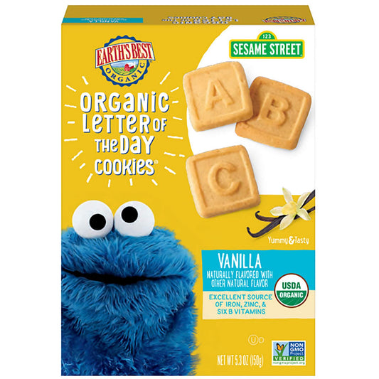 Earth's Best Organic Letter of the Day Cookies