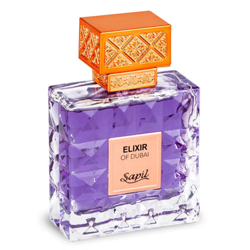 Sapil Elixir Intense Unisex Eau De Parfum – Fresh Spicy Rose Blend With Vanilla & Amber – Long-Lasting Premium Arabic Perfume For Men & Women – 3.38 Oz