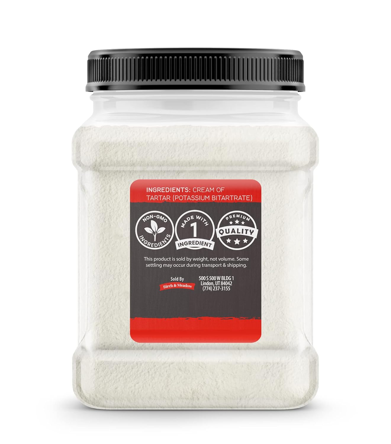 Birch & Meadow Cream Of Tartar, 2.75 Lb, Baking Ingredient, Stabilizer